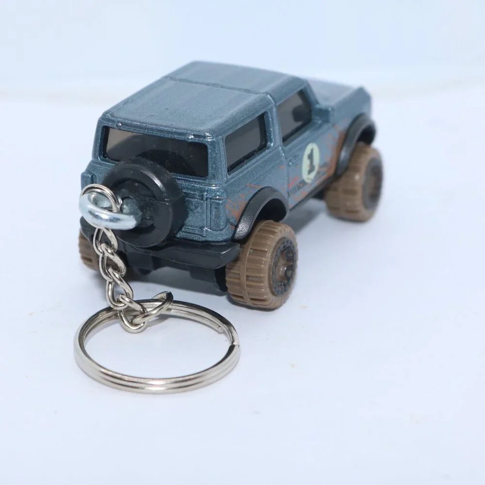 Hot Wheels 2021 Ford Bronco custom keychain 1/64 scale